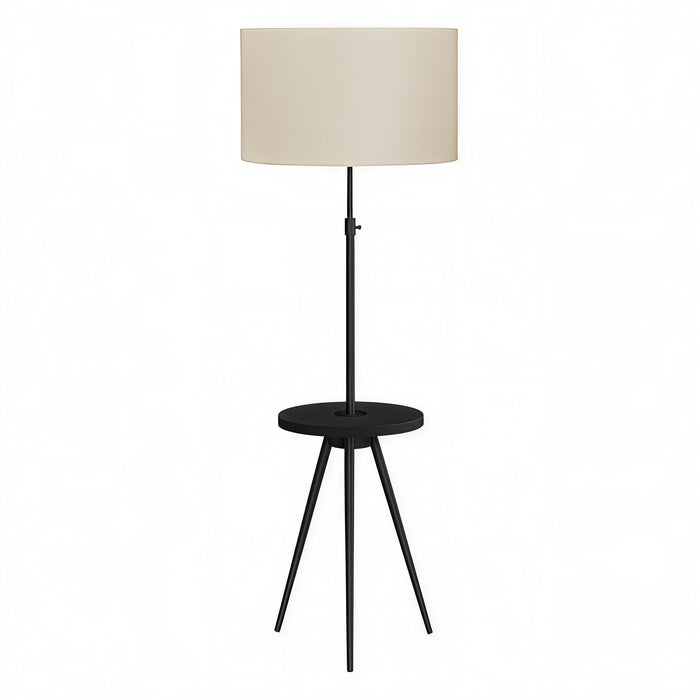 VÉRONA PIVOT™ – MODERN TRIPOD FLOOR LAMP WITH SHELF & USB – I 9745