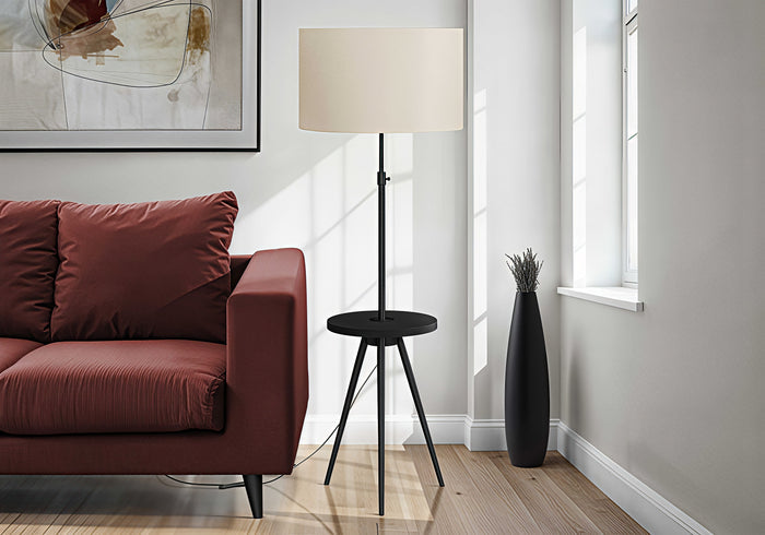 VÉRONA PIVOT™ – MODERN TRIPOD FLOOR LAMP WITH SHELF & USB – I 9745
