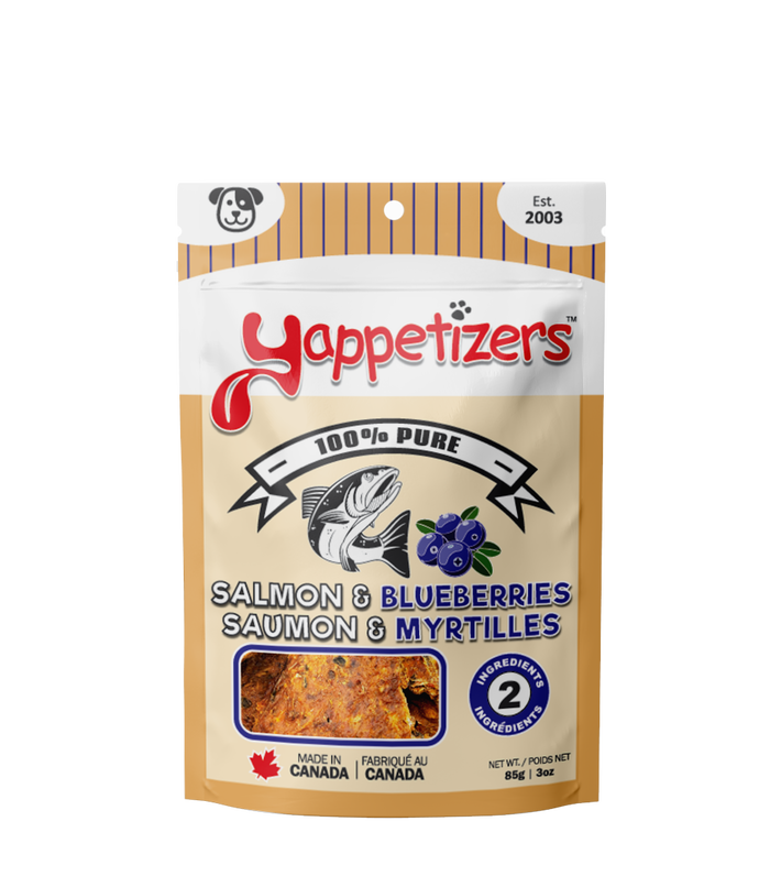 Wild Salmon + Blueberries Dog Treats